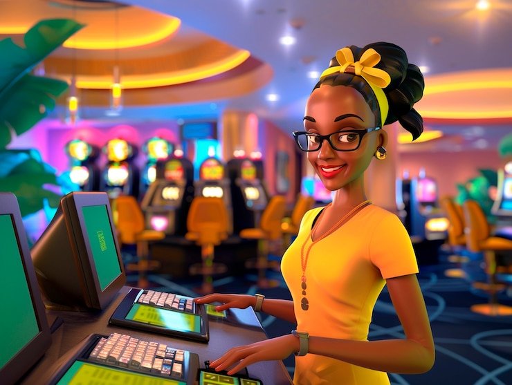 Roda roulette langsung dengan dealer profesional di studio gtid